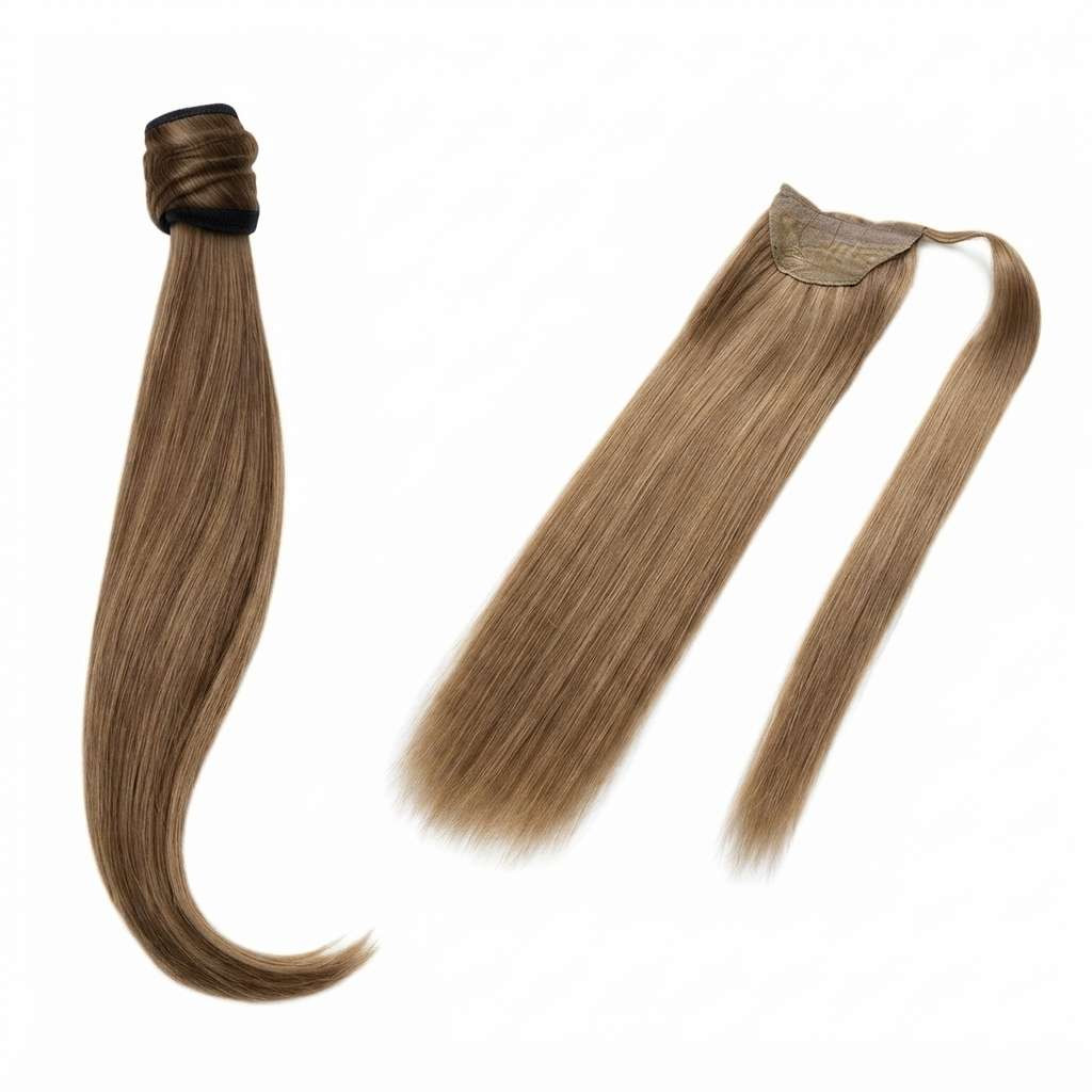 Ponytail Extensions – Forleng hestehalen med våre hestehale Extensions – 100% Ekte hår