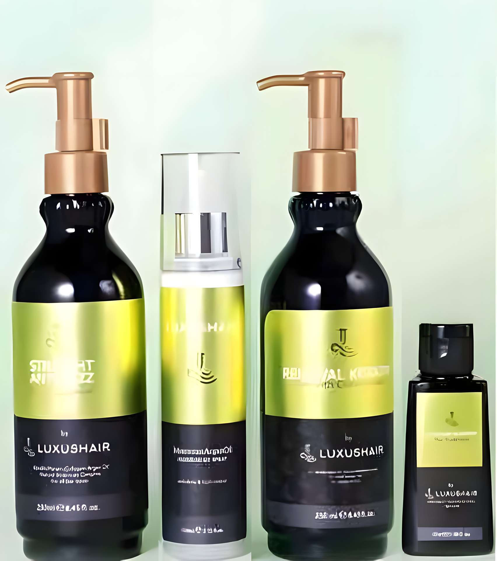 Keratin Behandling Hjemme - Komplett Sett med 4 Produkter fra LuxusHair