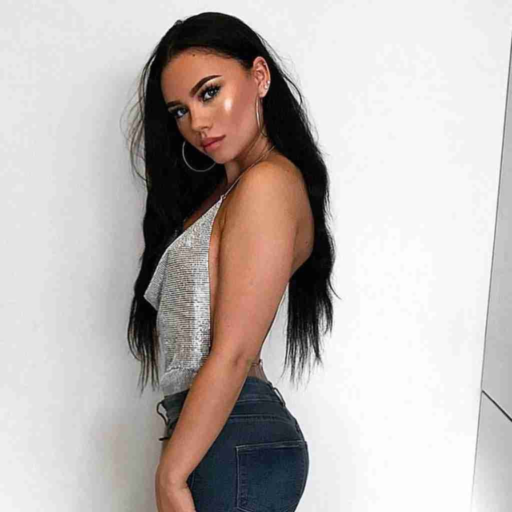 Kundebilde av hair extensions fra LuxusHair