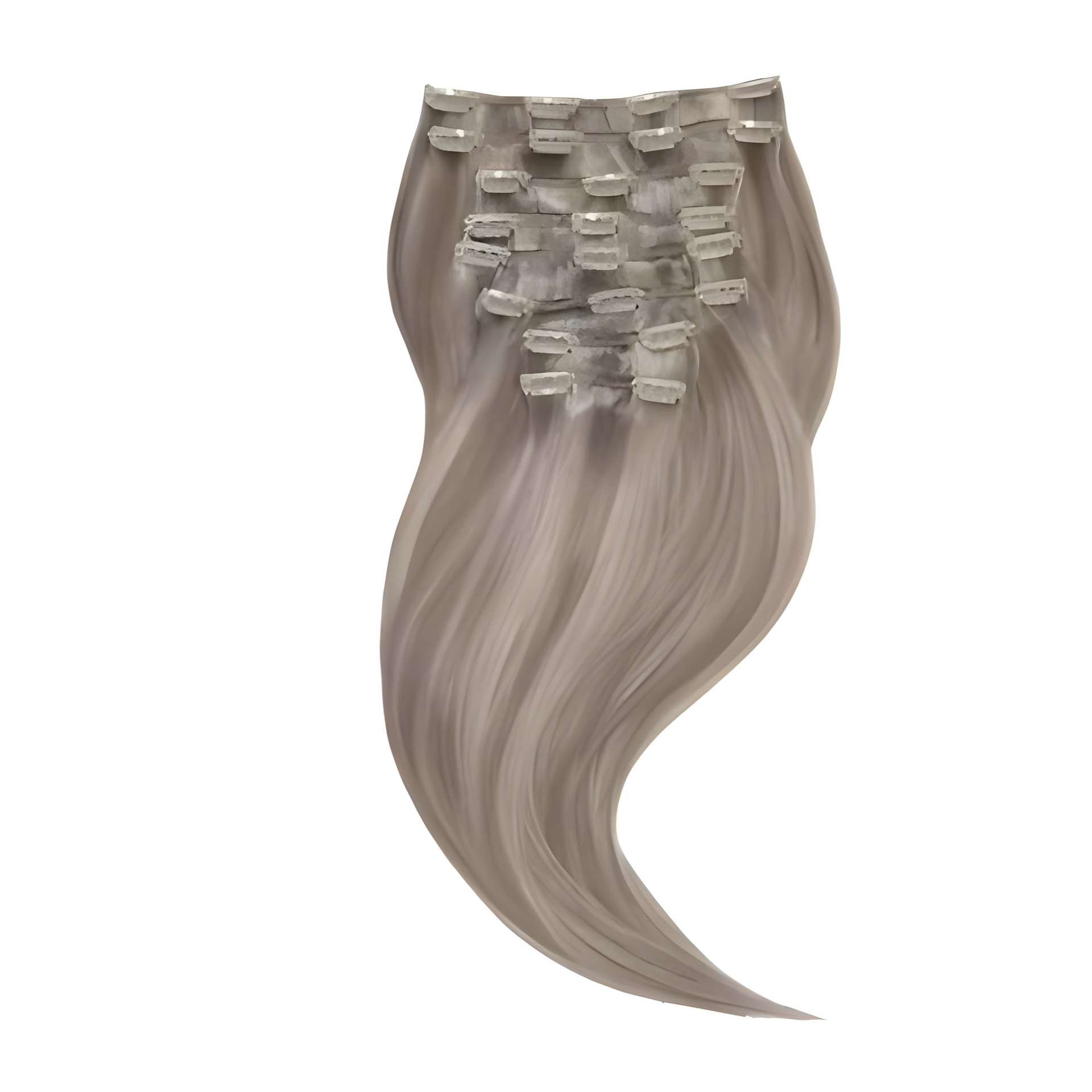 Clip-On Extensions - #610 Ashblonde - 50 cm fra LuxusHair